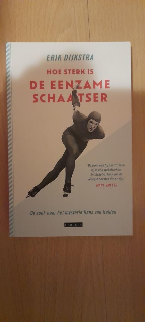 Erik Dijkstra - Hoe sterk is de eenzame schaatser, Erik Dijkstra, Nieuw, Ophalen of Verzenden, Sport