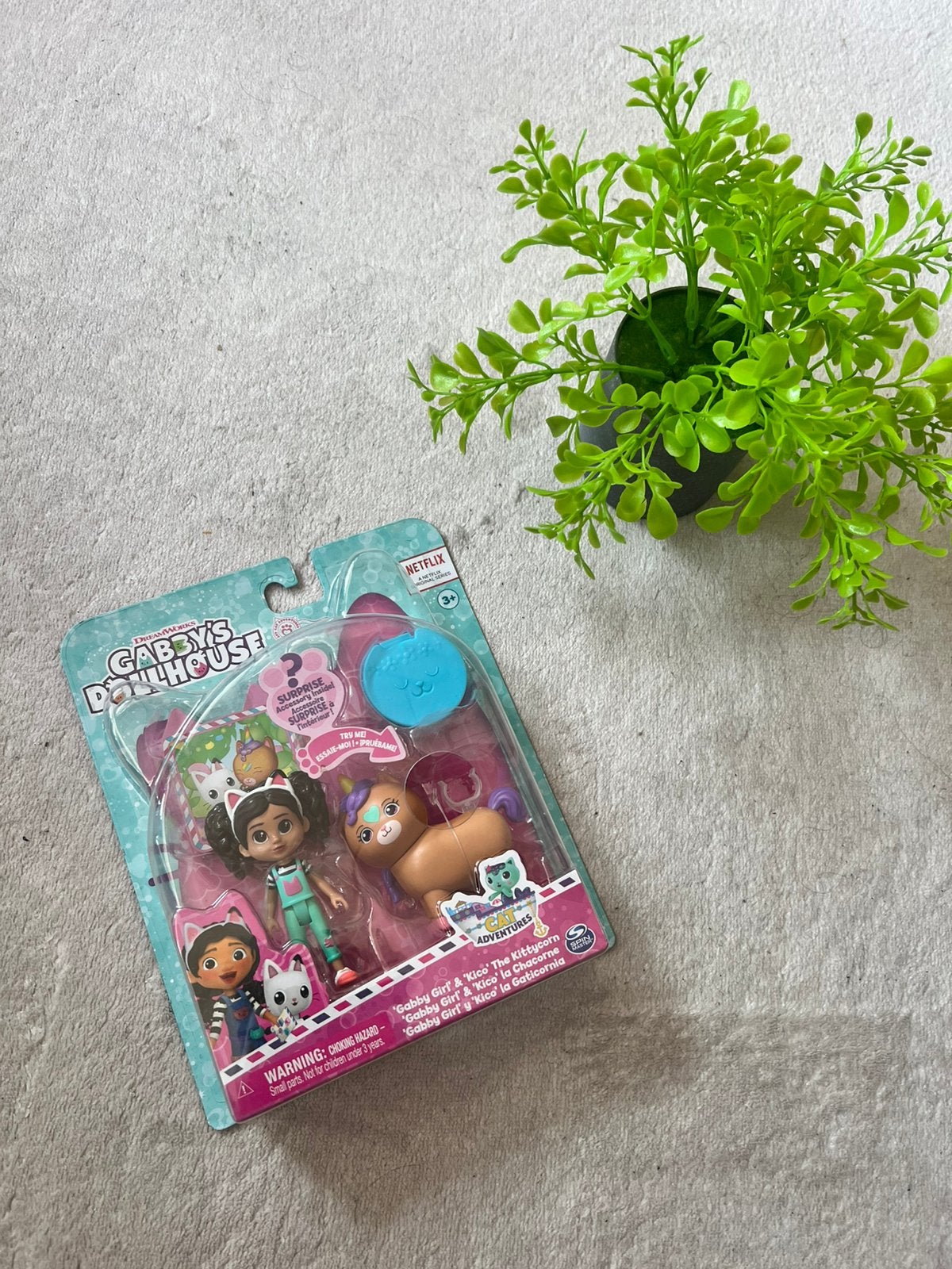 Gabby’s Dollhouse - Gabby Girl & Kico The Kittycorn - Nieuw, Ophalen of Verzenden, Zo goed als nieuw, Overige typen
