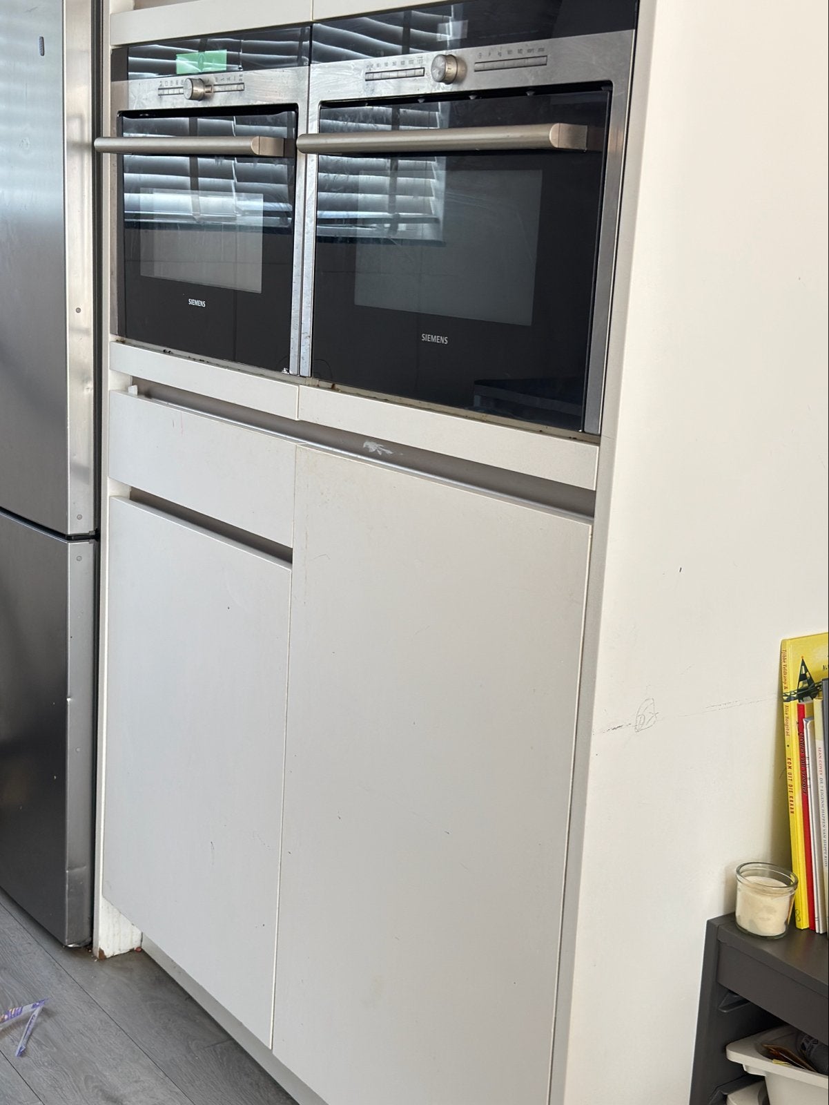 Siemens Inbouw Ovenset - Combi-oven en Heteluchtoven, Gebruikt, Hete lucht, Siemens, Ophalen of Verzenden