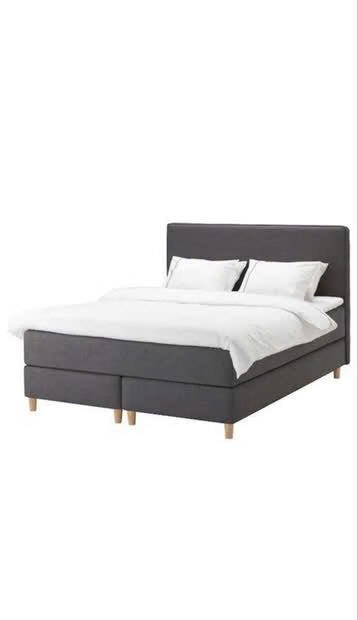 Ikea dunvik hoes, Huis en Inrichting, Ophalen, Zo goed als nieuw, Tweepersoons, 160 cm