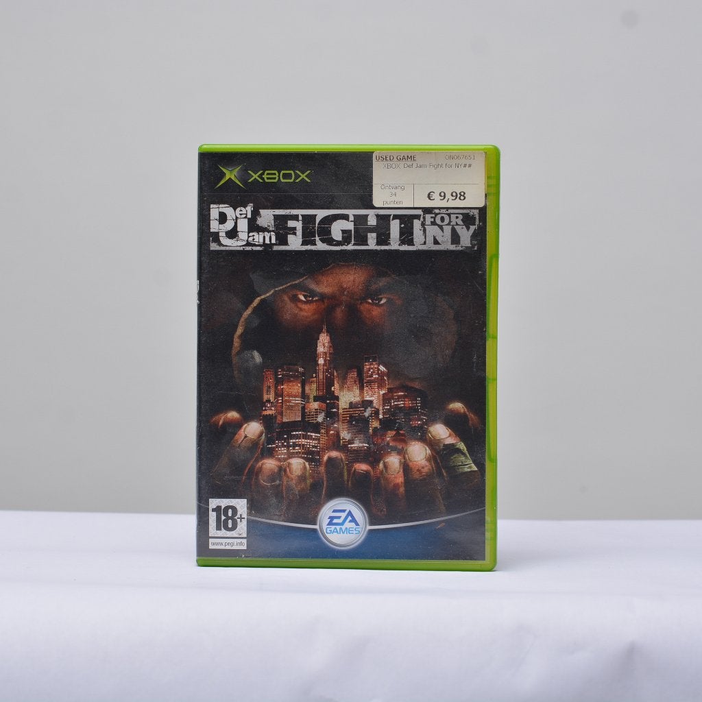 Def Jam Fight for NY - Xbox, Gebruikt, Vanaf 18 jaar, Vechten, 2 spelers