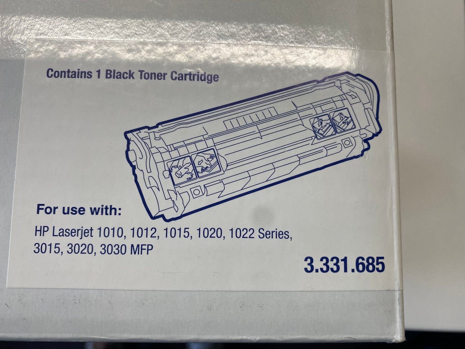 Toner cartridge hp laser jet 1010 serie 3015 mfp, Ophalen of Verzenden, Nieuw, Toner