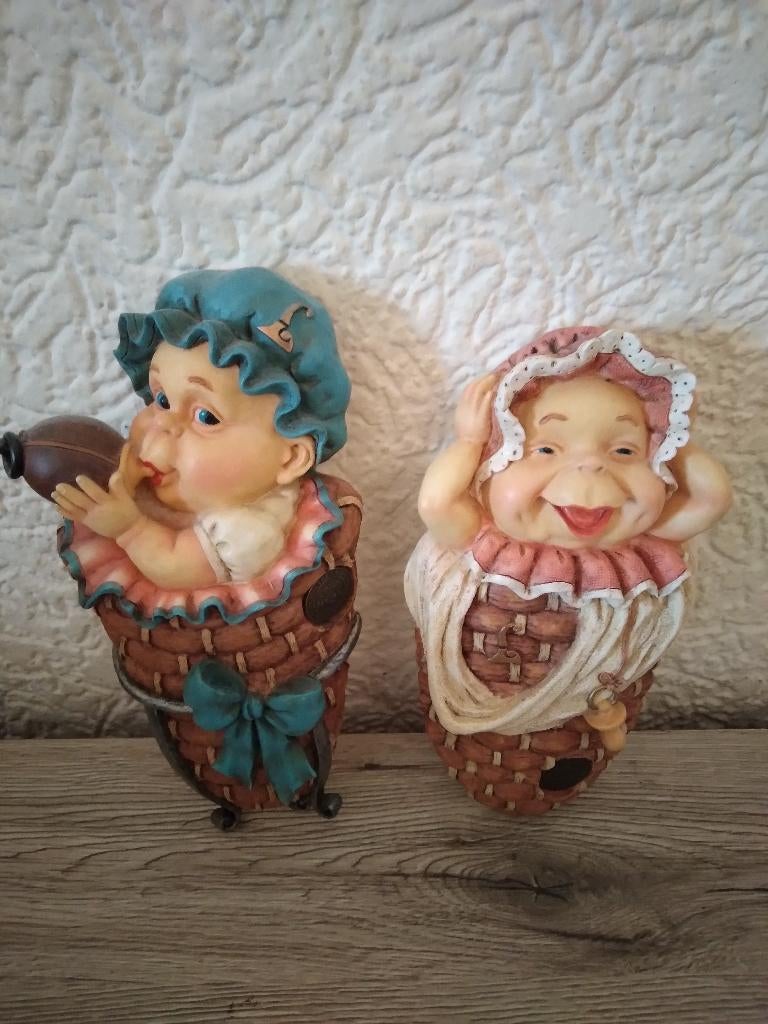 laven efteling set van twee baby's, Ophalen, Zo goed als nieuw, Beeldje of Poppetje