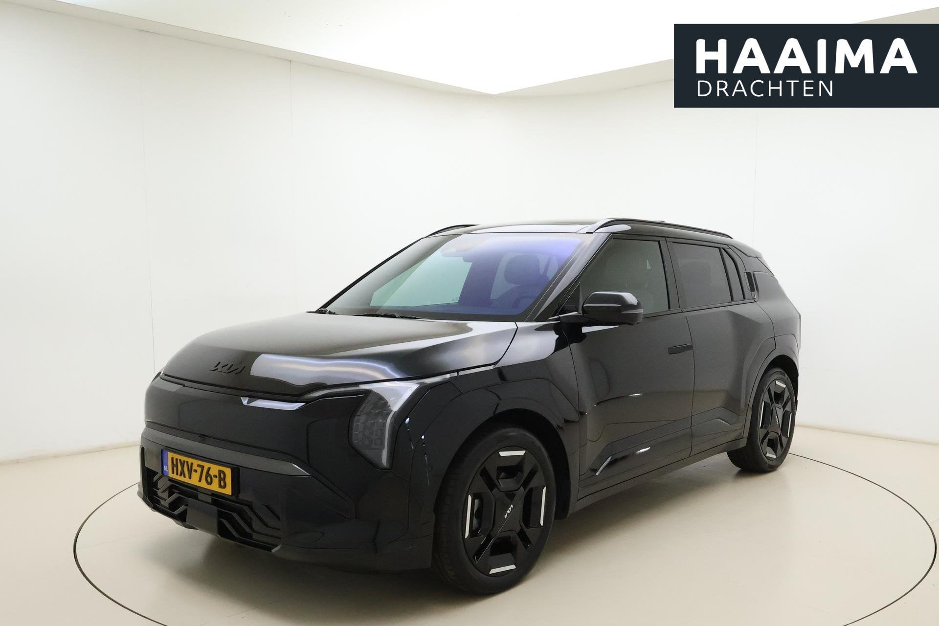 Kia EV3 GT-PlusLine 81.4 kWh | WLTP 563KM | Stoelverwarming, Auto's, Kia, Zwart, Origineel Nederlands, 204 pk, 1000 kg