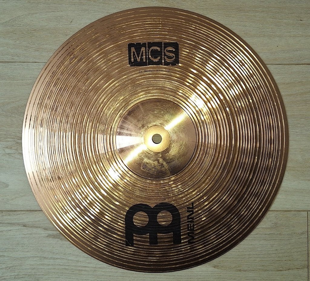 Meinl MCS hi-hat top, 14"., Ophalen of Verzenden, Zo goed als nieuw, Drums of Percussie