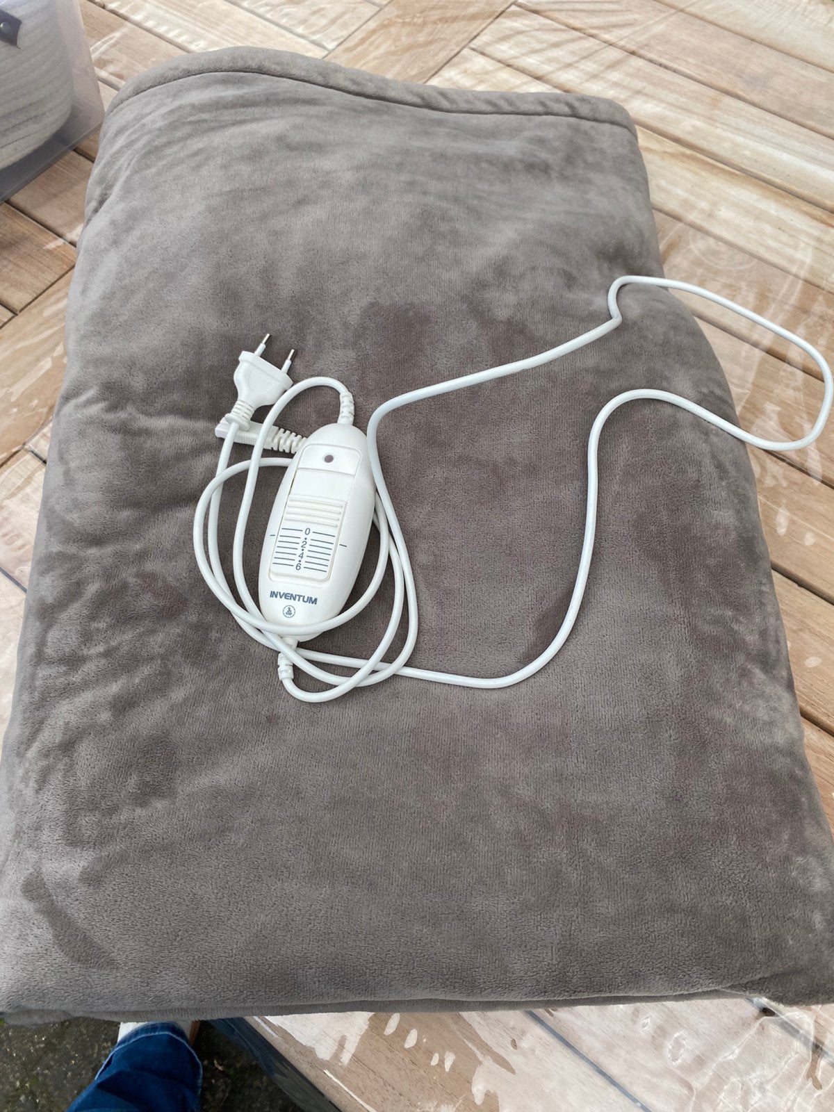 Inventum elektrische deken 1 persoons, Ophalen, Zo goed als nieuw