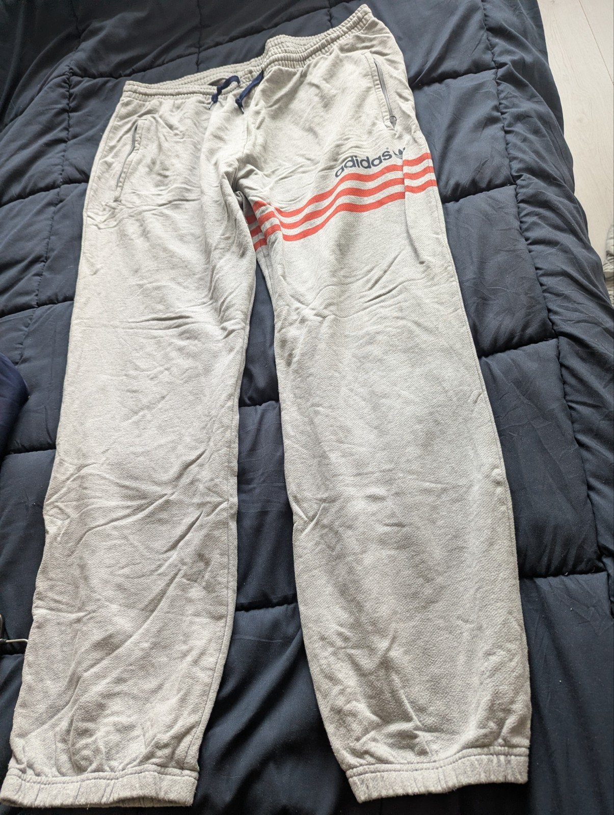 Joggingbroek Adidas, Maat 56/58 (XL), Ophalen of Verzenden, Zo goed als nieuw, Grijs