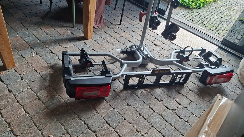 fietsendrager, Ophalen, Zo goed als nieuw, Brede banden, 2 fietsen