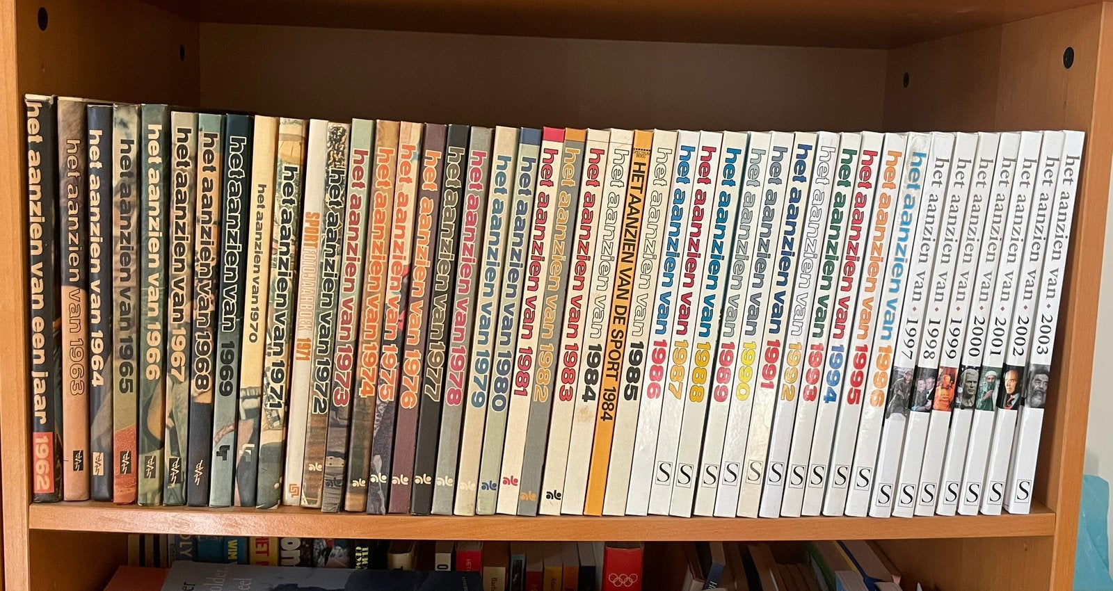 Verzameling “Het aanzien van een jaar …”, Boeken, Ophalen, 19e eeuw, Gelezen, Overige gebieden