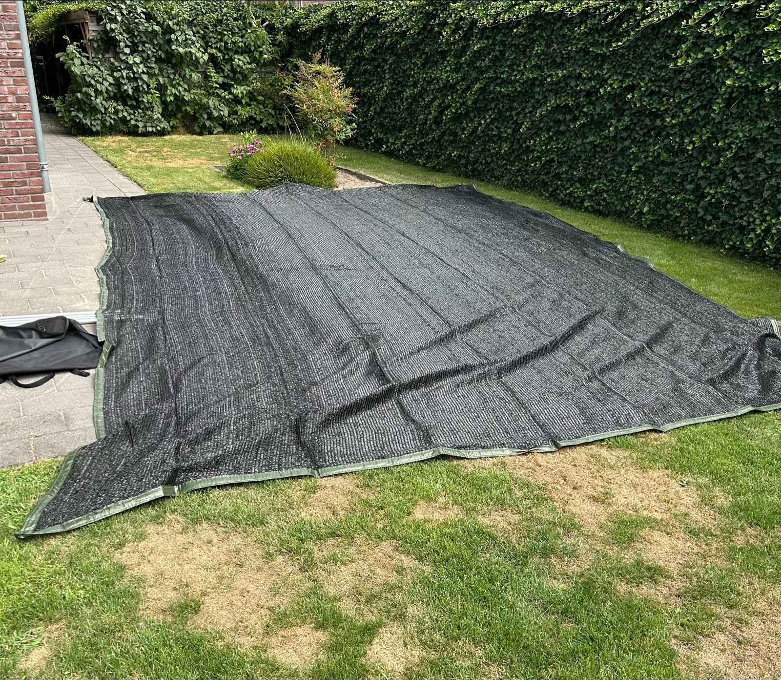 Euro Trail Schaduwdoek 5x3m met alle toebehoren, Ophalen, Gebruikt