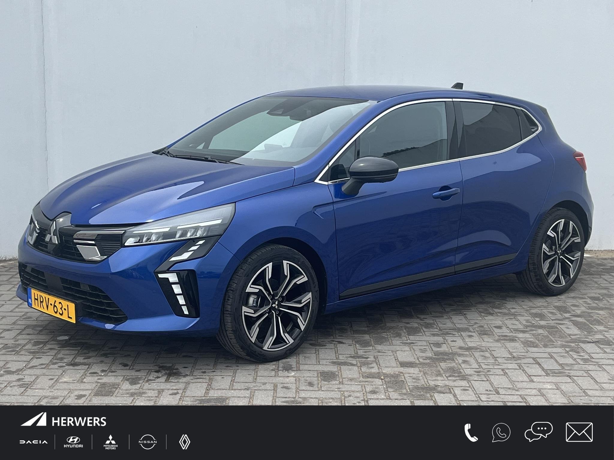 Mitsubishi Colt 1.0T MT Instyle / 360° Camera / Apple Carpl, Auto's, Voorwielaandrijving, Euro 6, 1095 kg, Blauw