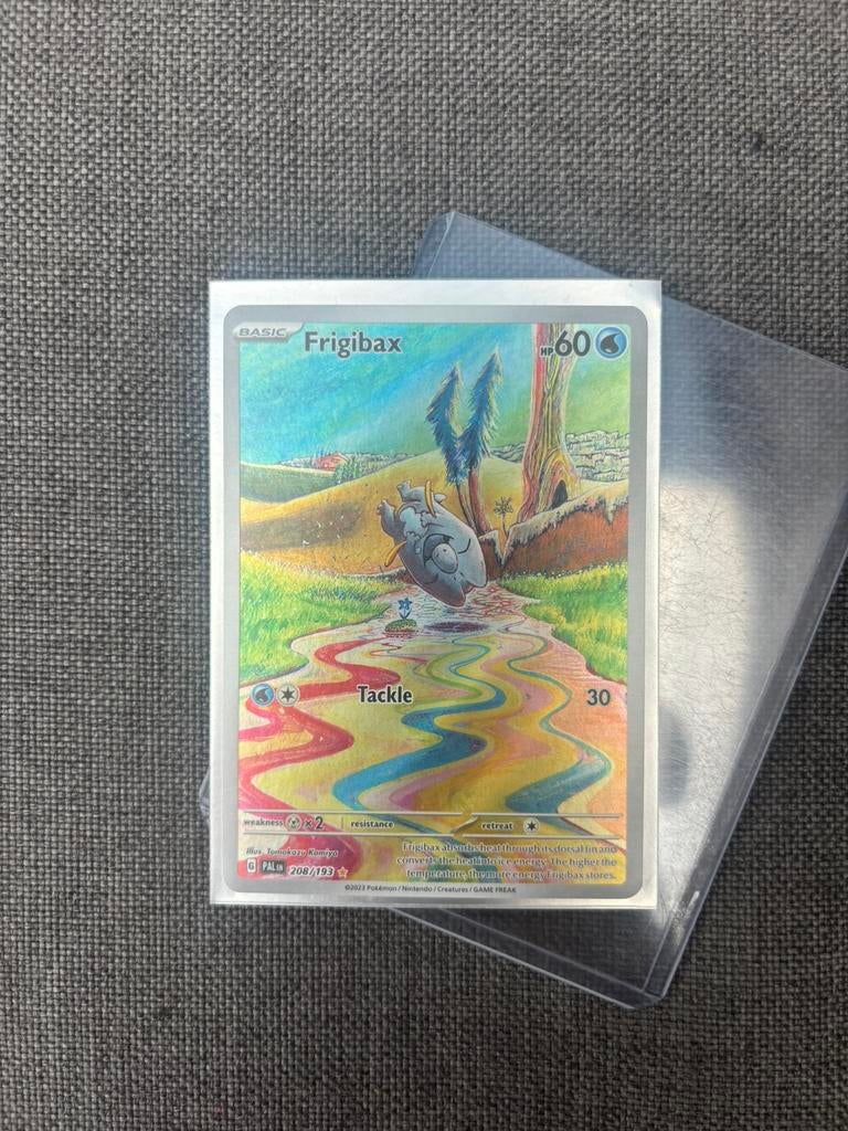 Pokemon kaart: frigibax paldea evolved, Ophalen, Zo goed als nieuw