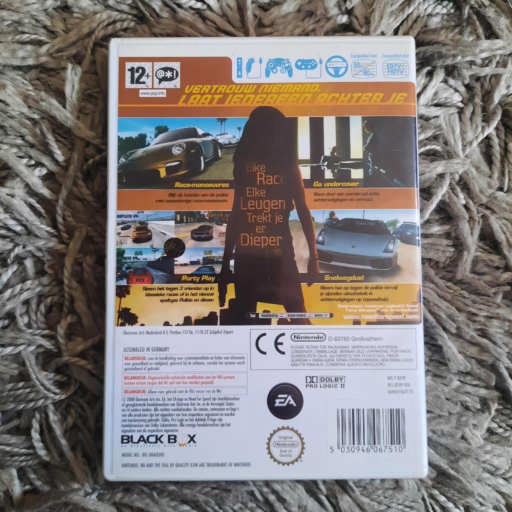 Wii spel need for speed undercover, Online, Racen en Vliegen, Ophalen of Verzenden, Zo goed als nieuw