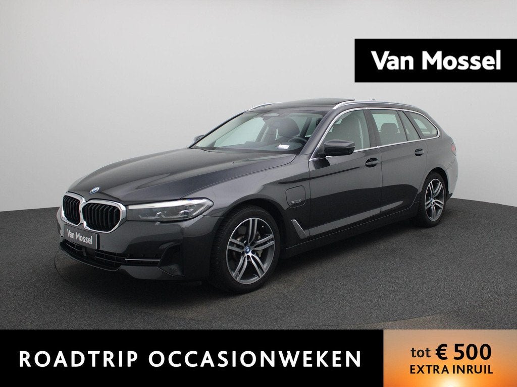 BMW 5-serie Touring 520e Business Edition Plus | Automaat |, Auto's, BMW, Bedrijf, Te koop, 5-Serie, 360° camera, ABS, Adaptieve lichten