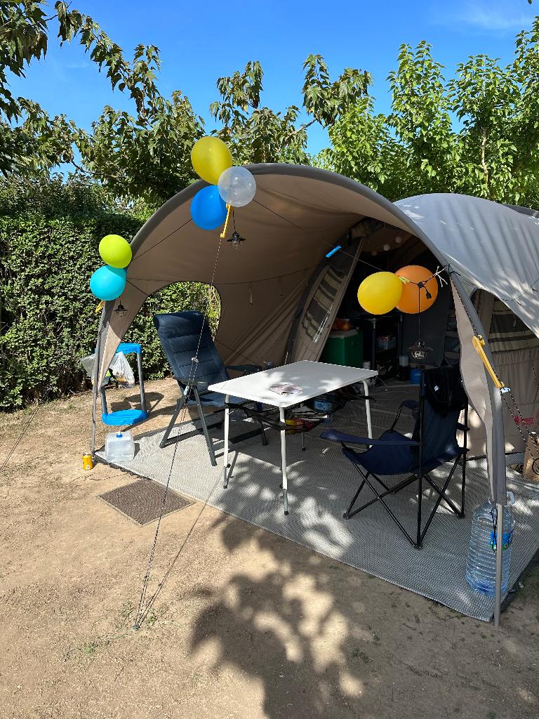 4 persoons katoenen tent. Redwood TC 320 Aspen, Ophalen, Zo goed als nieuw, Tot en met 4