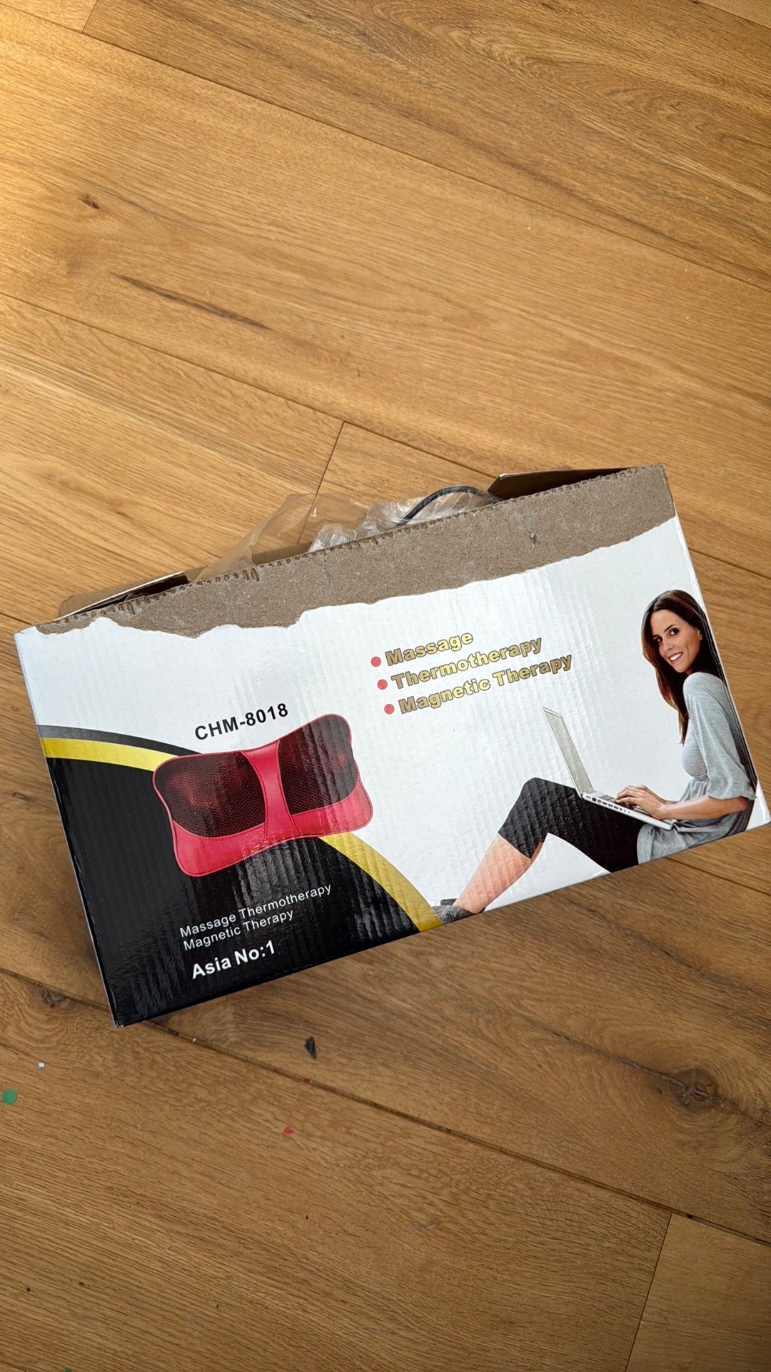 Car & Home Massage Pillow, Ophalen of Verzenden, Zo goed als nieuw, Massagestoel of Kussen