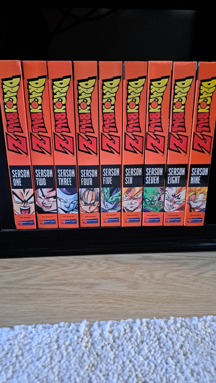Dvd box Dragon Ball Z seizoen 1-9, Ophalen of Verzenden, Zo goed als nieuw