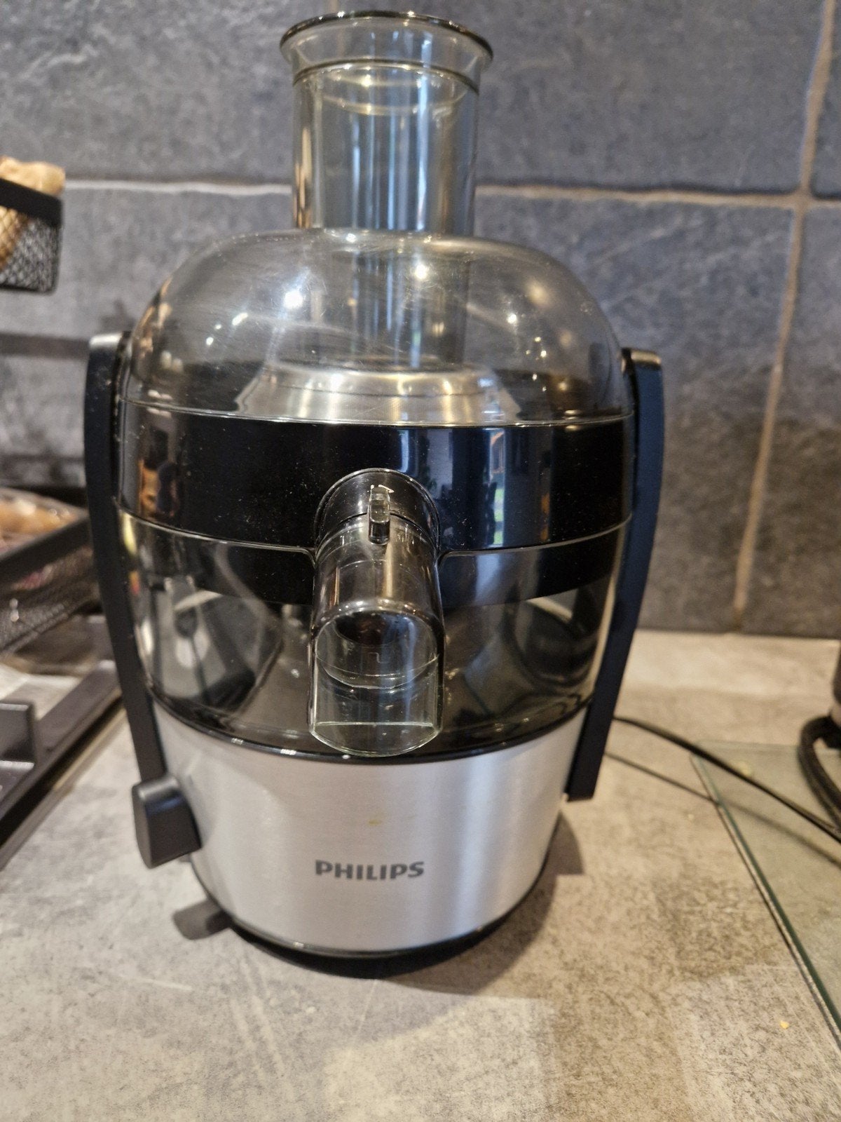Philips Slowjuicer - Zo goed als nieuw, Witgoed en Apparatuur, Juicers, Ophalen, Zo goed als nieuw, Elektrisch, Slowjuicer