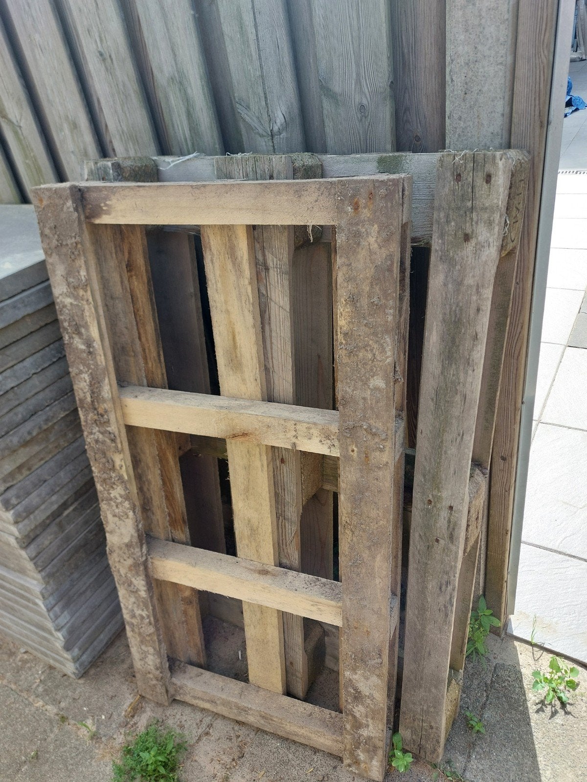 Gebruikte houten pallets, Ophalen, Gebruikt, 50 mm of meer, Pallet