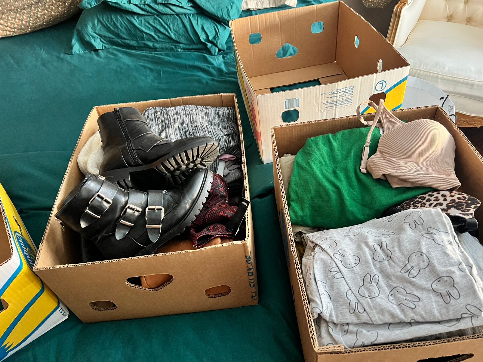 Gratis kleding, schoenen en lingerie ophalen, Ophalen, Gedragen