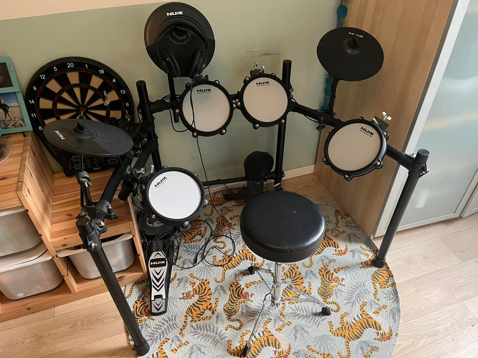 NUX DM-210 elektronisch drumstel – zo goed als nieuw!, Muziek en Instrumenten, Ophalen, Zo goed als nieuw, Overige merken, Elektronisch