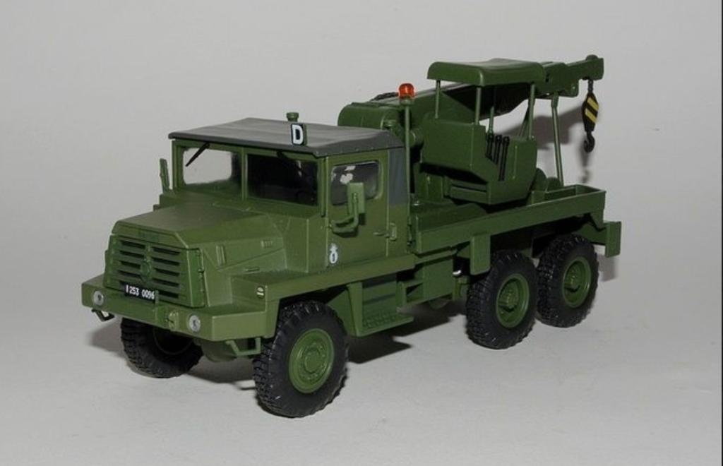 Berliet TBC/GBC 8 KT CMDN LEGER TAKELWAGEN 1/43 Berliet # 4, Verzenden, Nieuw, Bus of Vrachtwagen, Overige merken