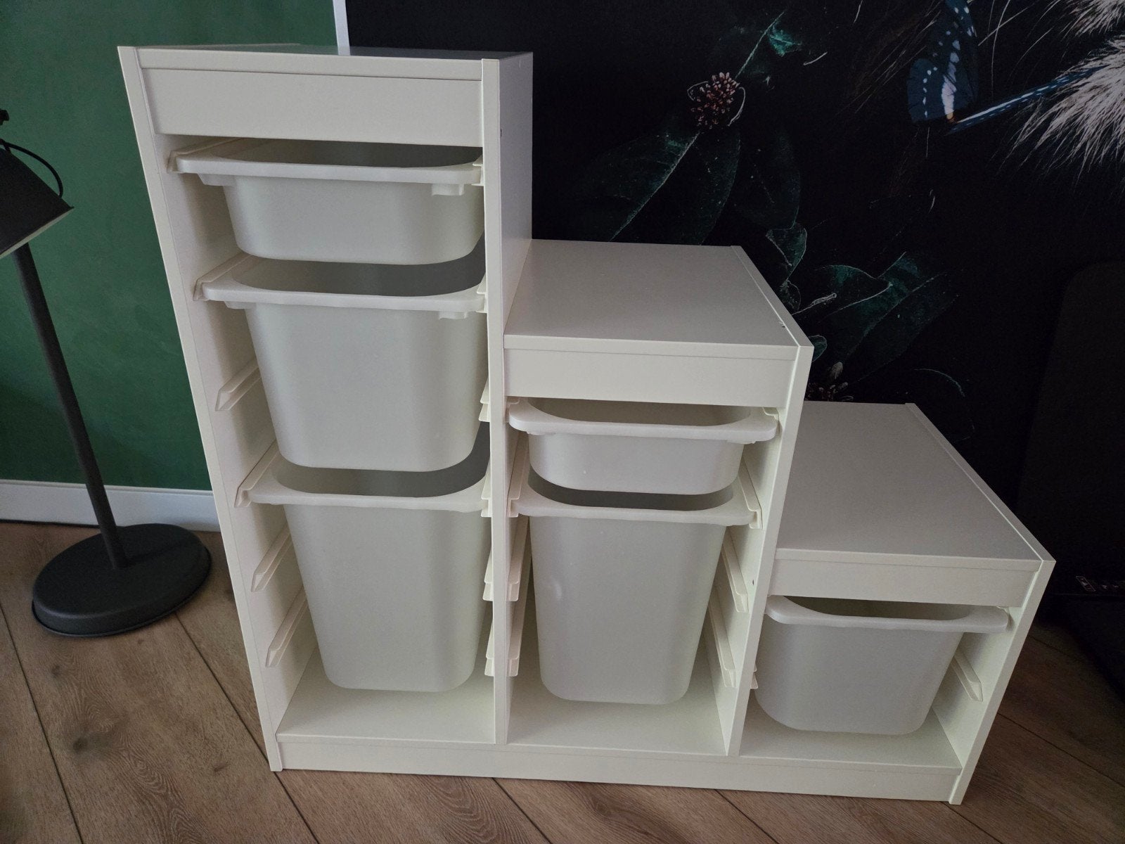 IKEA Trofast Opbergkast met Bakken - Wit