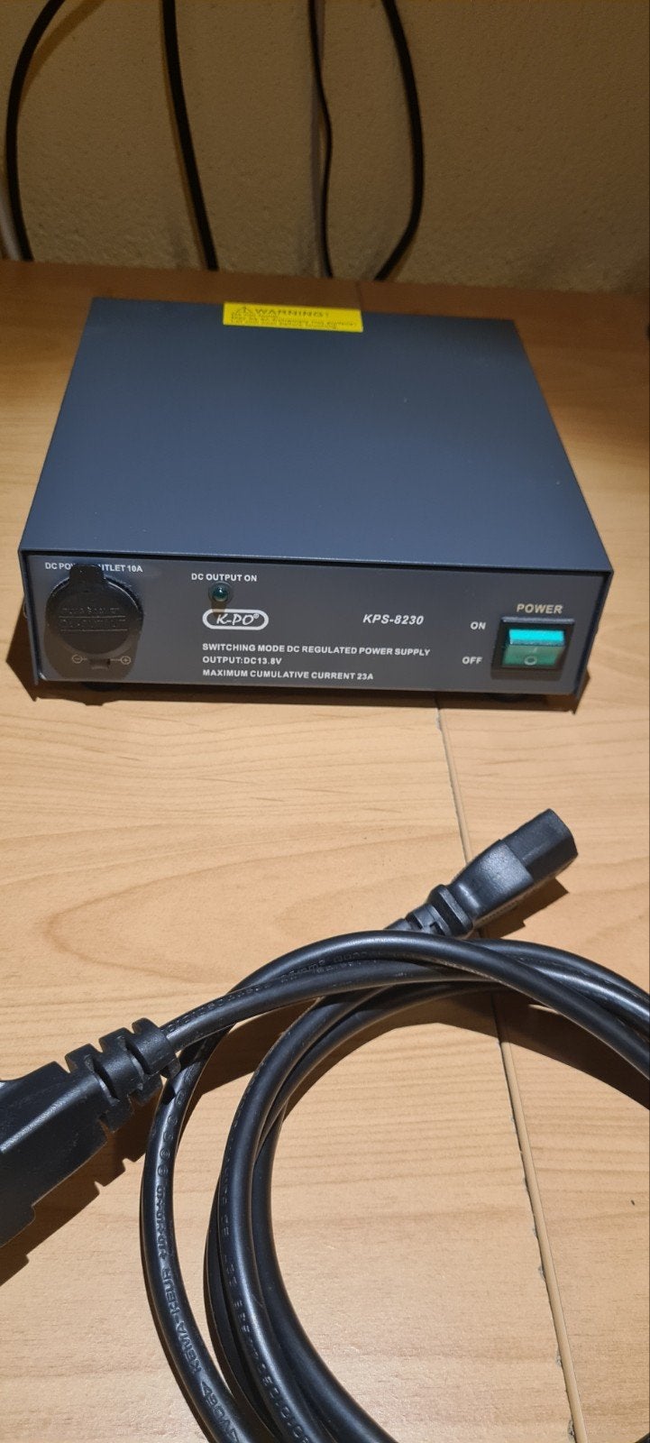 KPO Voeding 13,8V 23A, Ophalen, Zo goed als nieuw, Zender en Ontvanger