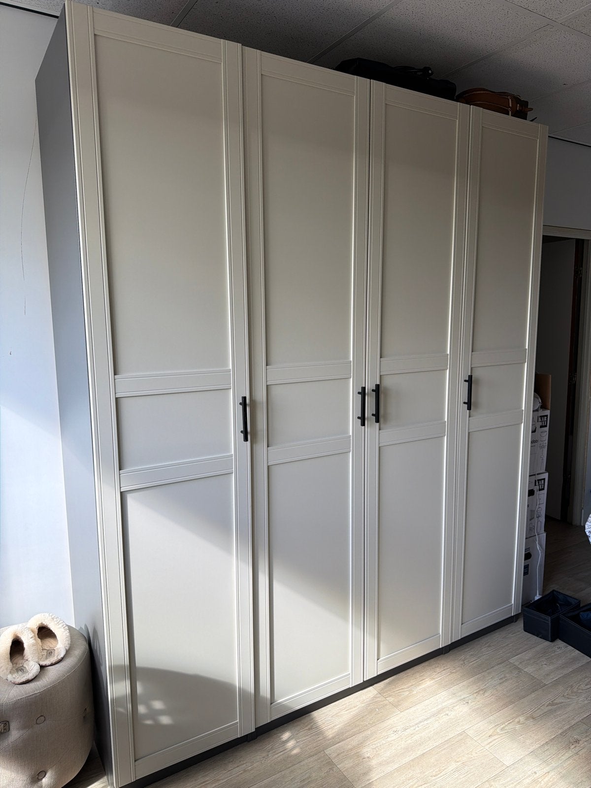 Ikea Pax Flisberget deuren hoogte 236 cm, Ophalen, Zo goed als nieuw, Met deur(en), 200 cm of meer