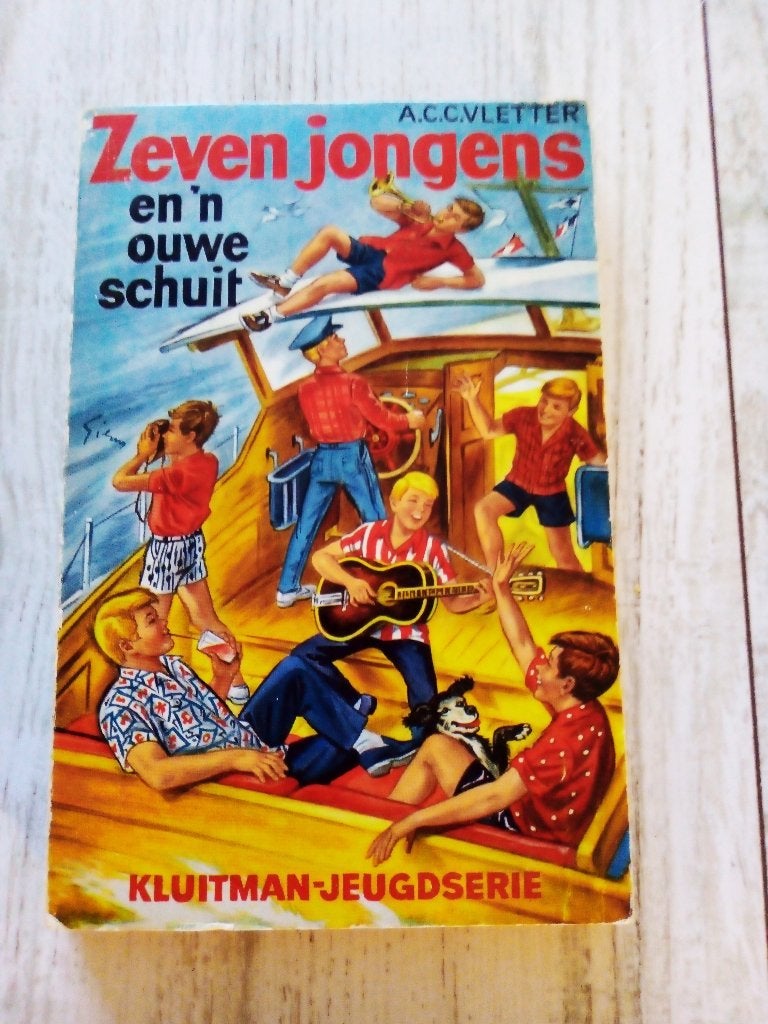 zeven jongens en 'n ouwe schuit nr.12 *1967*/J12/ Vletter, Ophalen of Verzenden, Gelezen, A.C.C. DE VLETTER