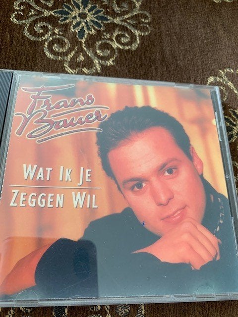 Frans Bauer (Wat ik je zeggen wil), Ophalen of Verzenden, Zo goed als nieuw, Levenslied of Smartlap