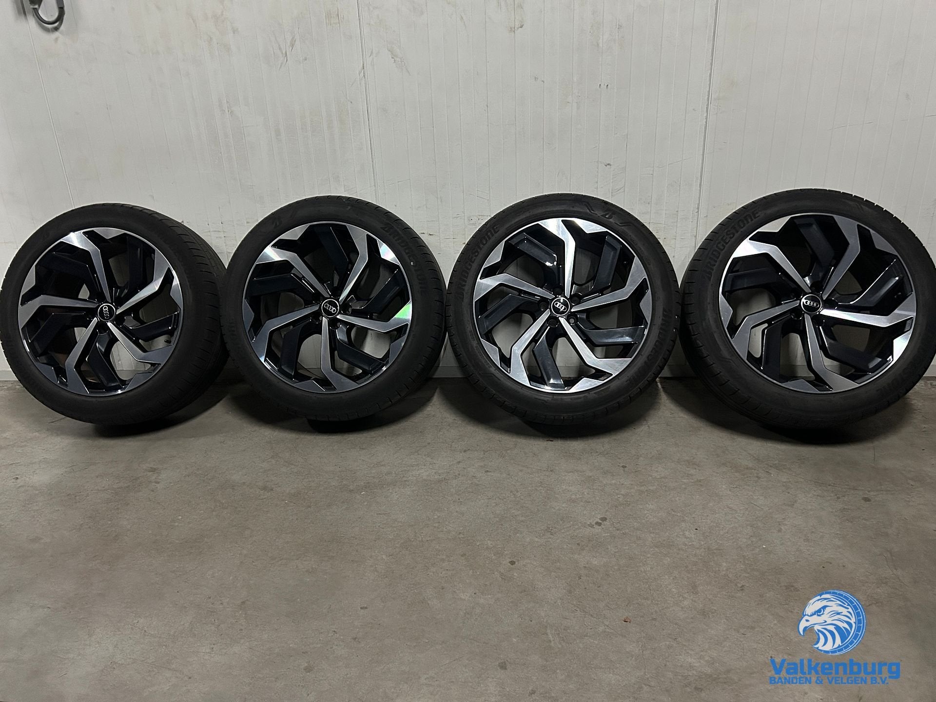 6mm! Originele Audi E-Tron GEN 4KE Q7 4M Q8 4M8 21 inch zwar, Gebruikt, -, 265 mm, -
