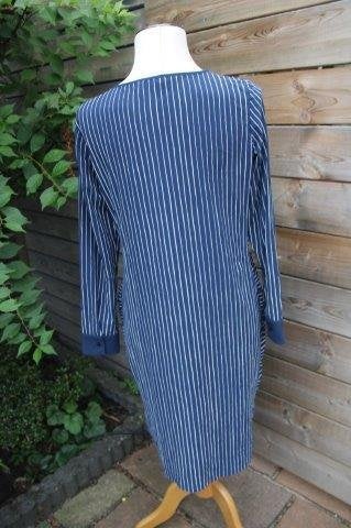 Jurk blauw/ wit streep Studio Anneloes mt M Vaste prijs OPR, Kleding | Dames, Maat 38/40 (M), Studio Anneloes, Blauw, Ophalen of Verzenden