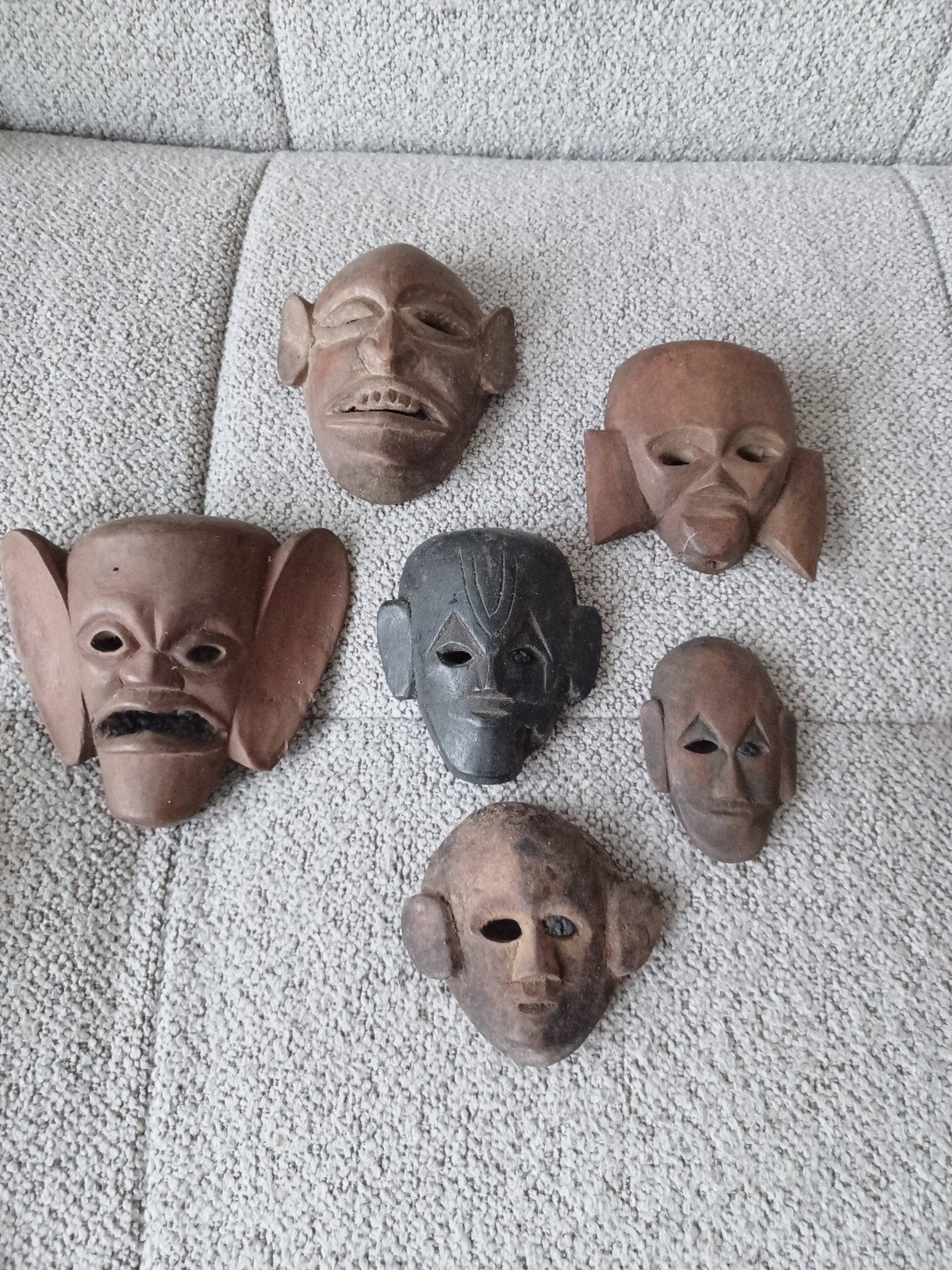 Afrikaanse kunst (o.a. maskers) uit Zimbabwe en Ghana, Ophalen of Verzenden