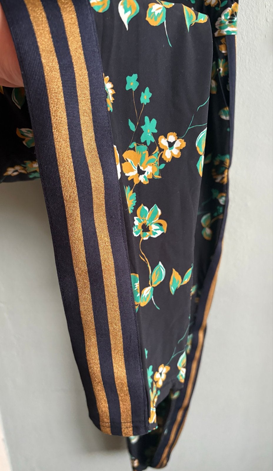 Studio Anneloes Bloemige Broek met Strepen Maat M, Maat 38/40 (M), Meerkleurig, Ophalen of Verzenden, Zo goed als nieuw