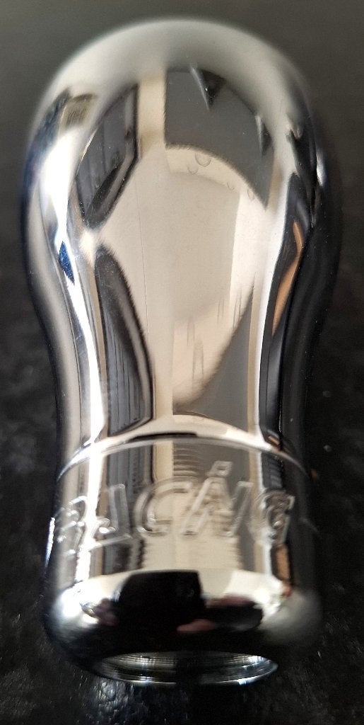 POOKKNOP CHROME RACING UNIVERSEEL, Ophalen of Verzenden, Nieuw