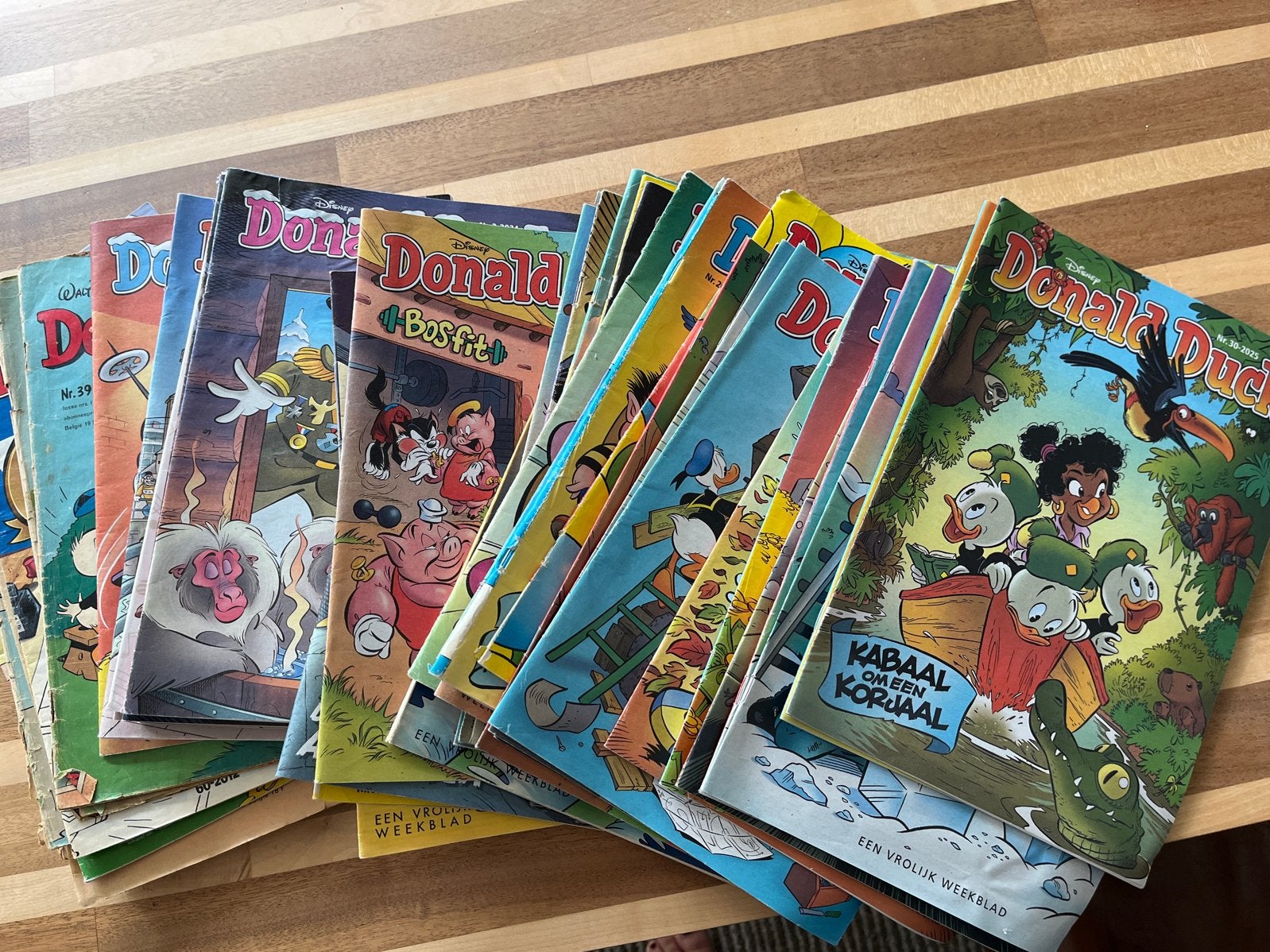 verzameling Donald Duck weekbladen, Meerdere stripboeken, Ophalen, Gelezen