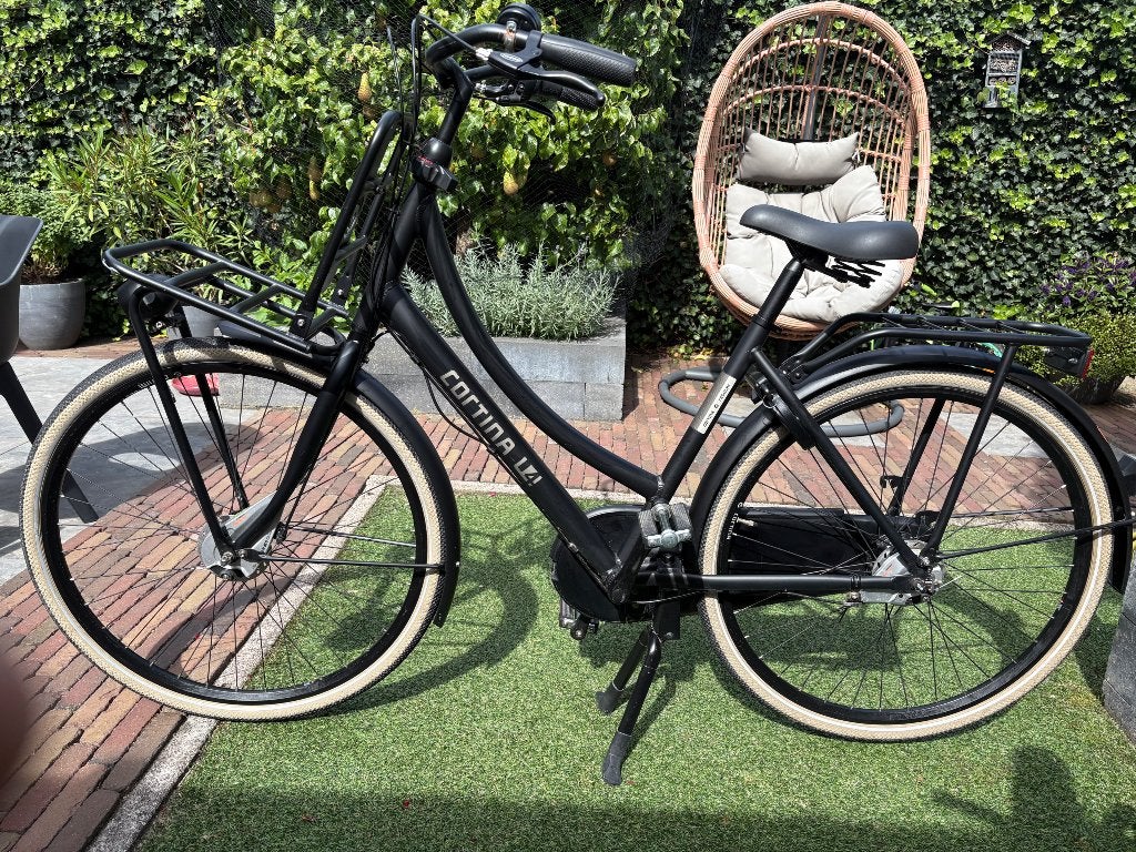 Prachtige Cortina regular u4 damesfiets, 53 tot 56 cm, Versnellingen, Zo goed als nieuw, Schijfrem
