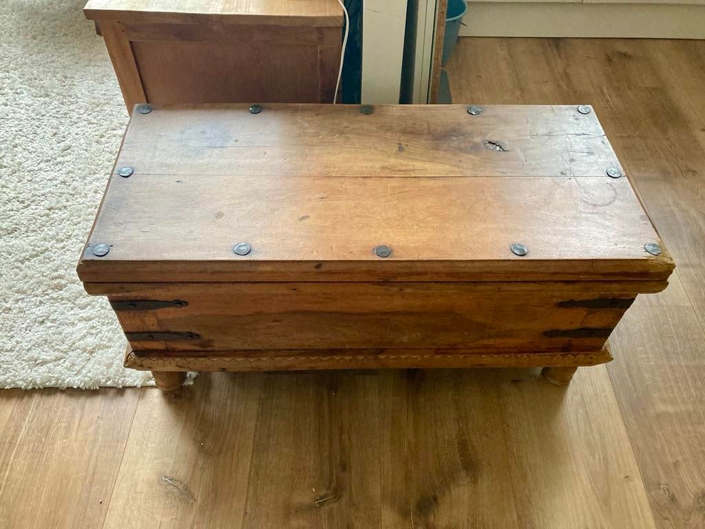 Opbergkist | Speelgoedkist | massief | hout, Ophalen, Minder dan 50 cm, Gebruikt, 50 tot 100 cm