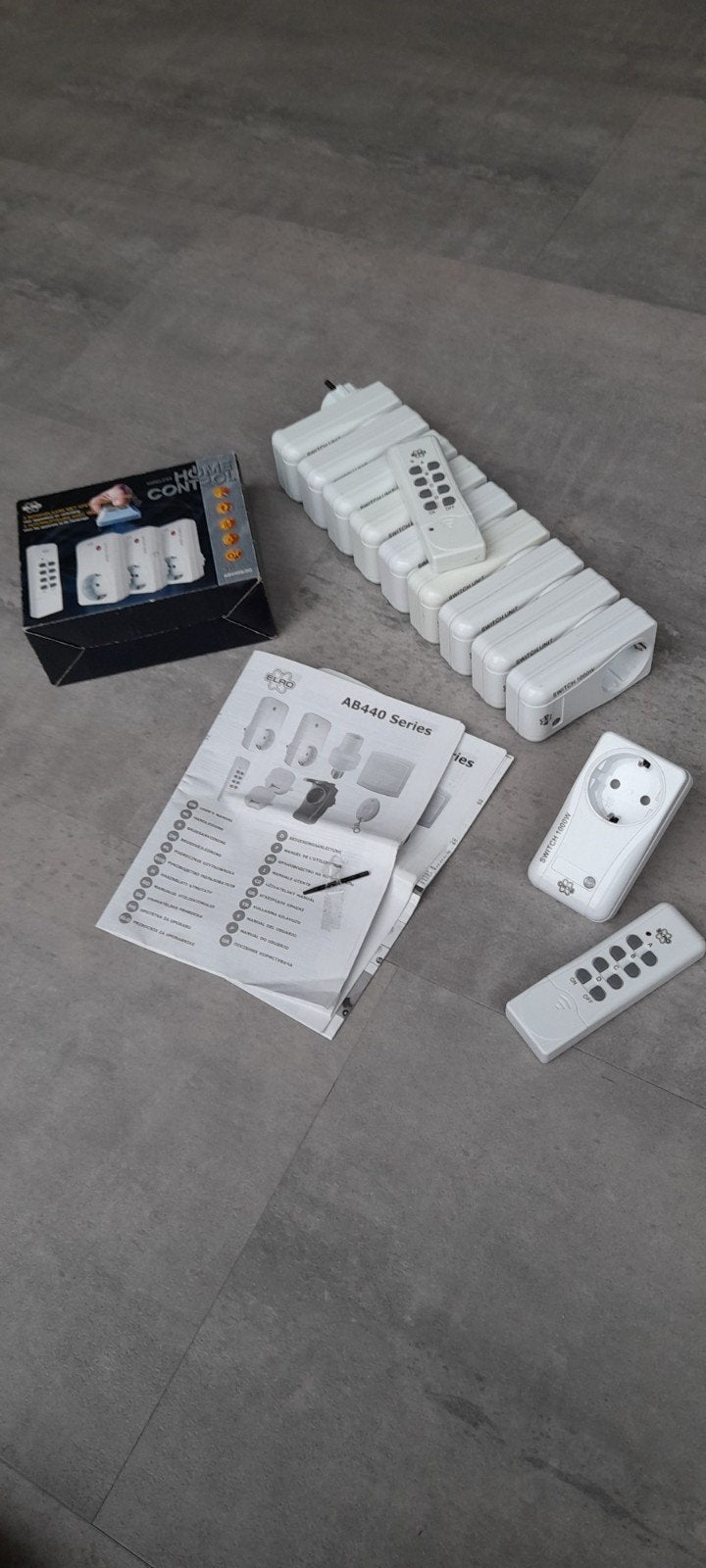 Elro plug-in schakelaar - Set van 10 stuks - type AB440S, Ophalen of Verzenden, Zo goed als nieuw, Overige merken, Stopcontact