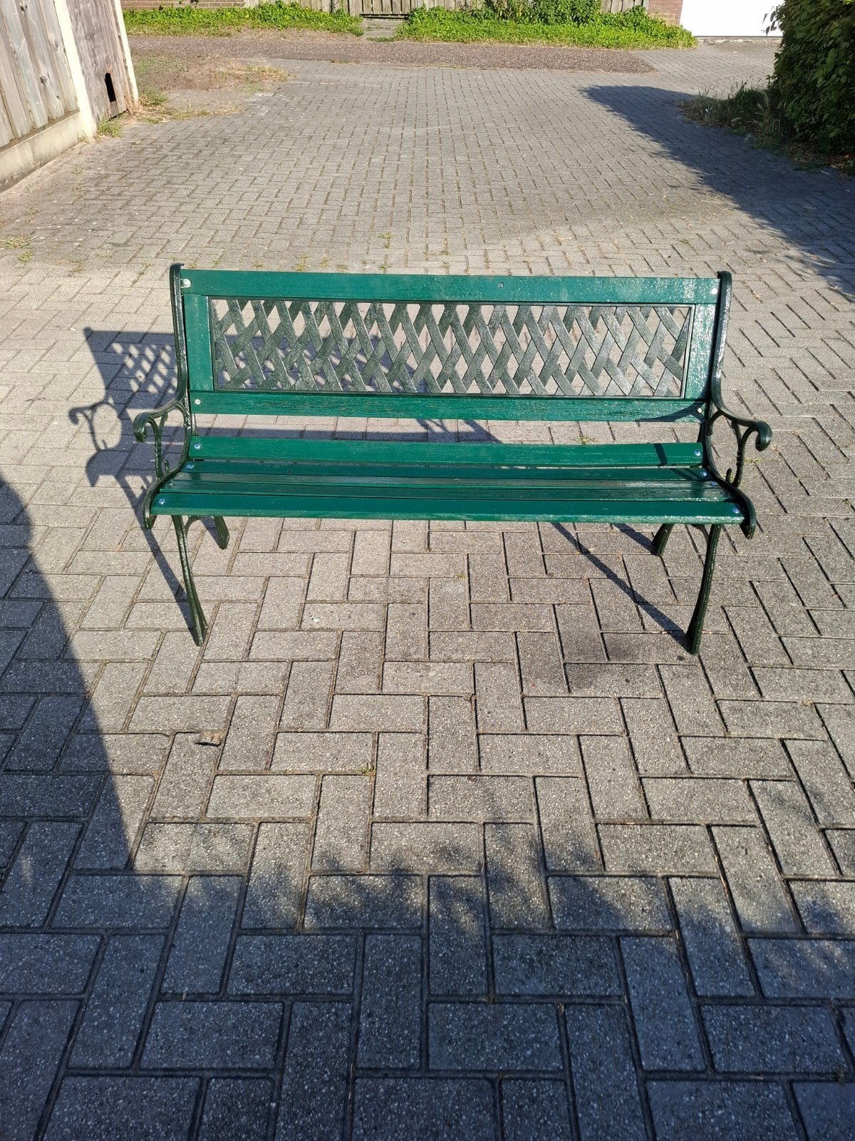 TE KOOP:  VANDAAG Nu of Nooit !! Houten Bankje, Ophalen, Hout