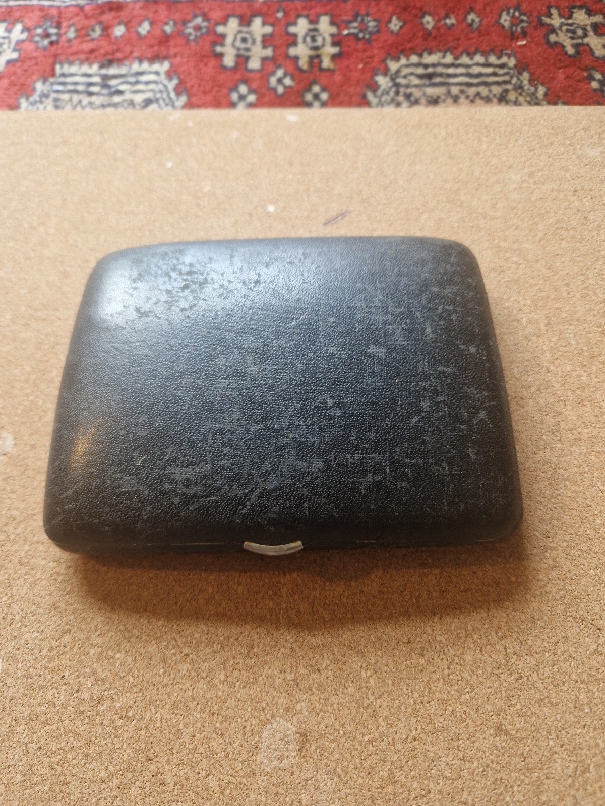 Vintage oude sigarendoos met nog twee oude sigaren er nog in, Ophalen of Verzenden, Gebruikt, Tabaksdoos of Verpakking