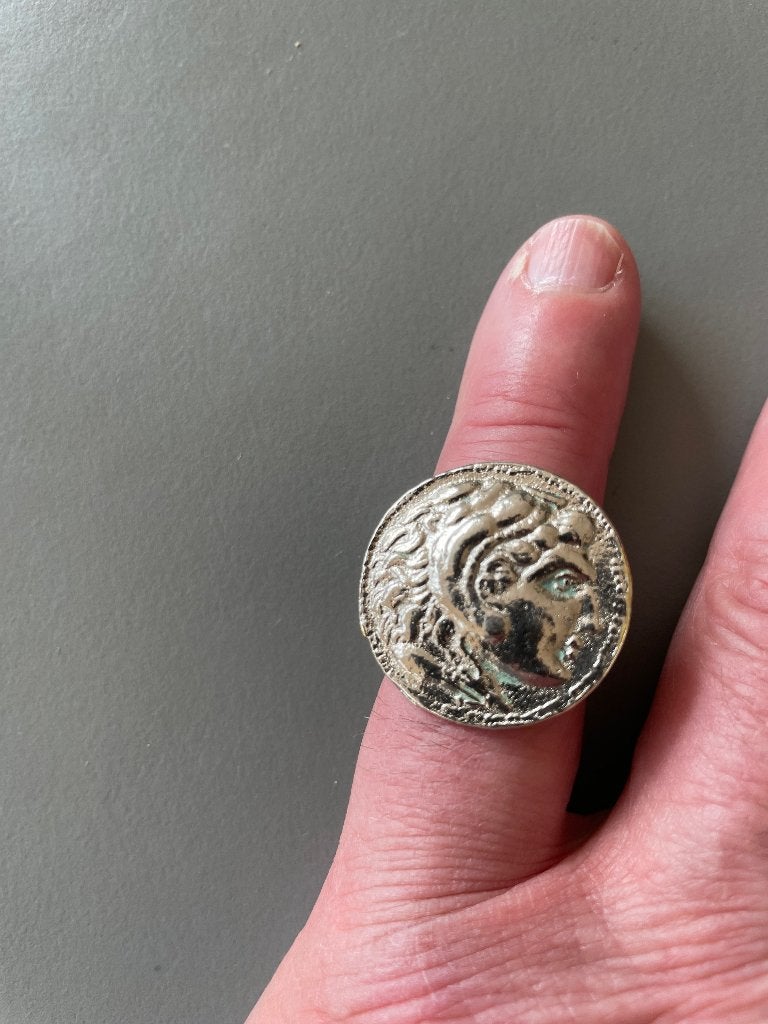 Ring met munt | Macedonië, Ophalen, Overige landen