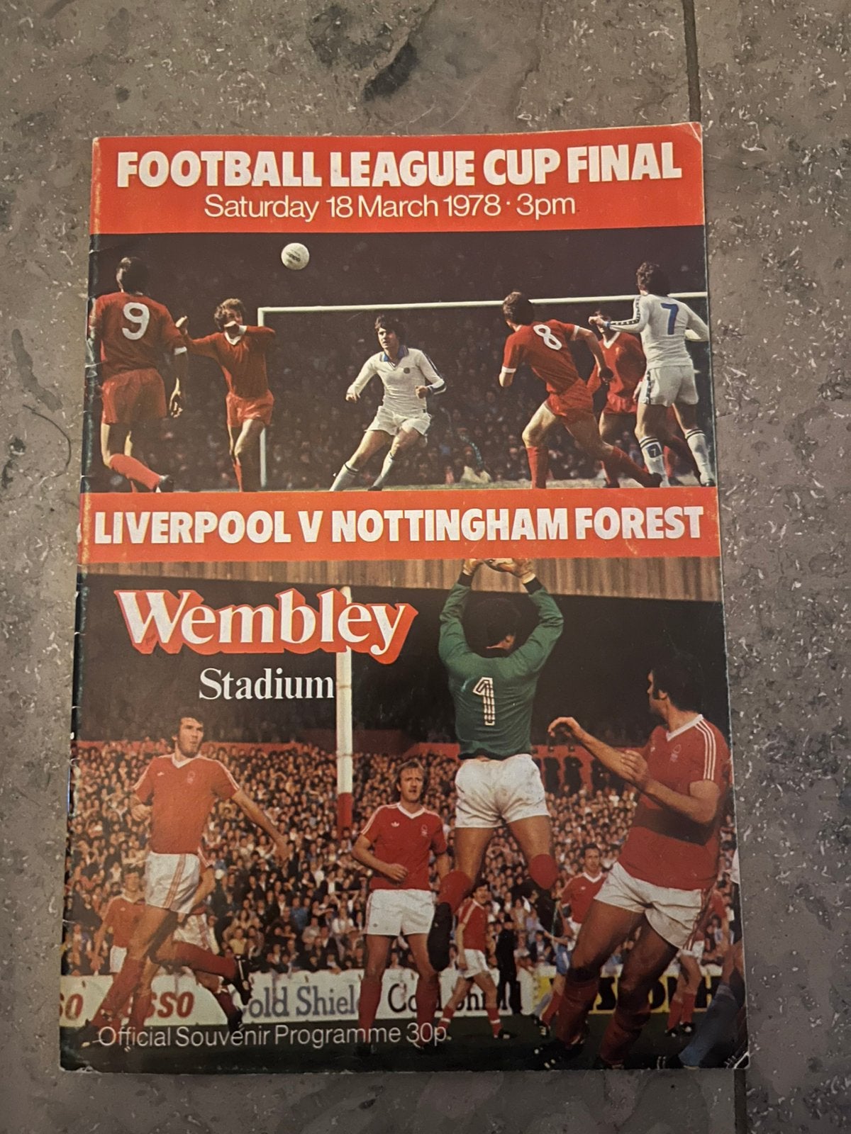 PROGRAMMABOEKJE LIVERPOOL-NOTTINGHAM FORTEST 78, Ophalen of Verzenden, Zo goed als nieuw, Buitenlandse clubs