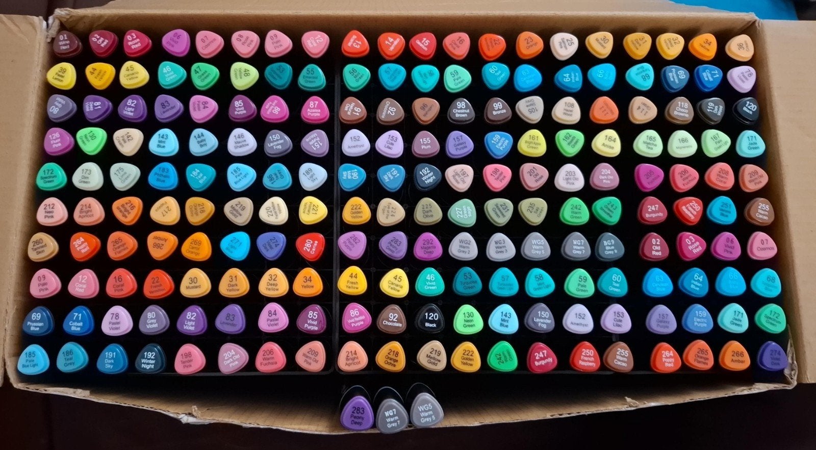 Decotime Twinmarkers - 203 stuks (incl. dubbelen), Ophalen of Verzenden, Nieuw, Potlood of Stift