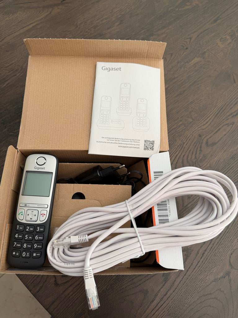 Gigaset A690 Duo DECT telefoon - Zo goed als nieuw, Ophalen, Zo goed als nieuw, 2 handsets
