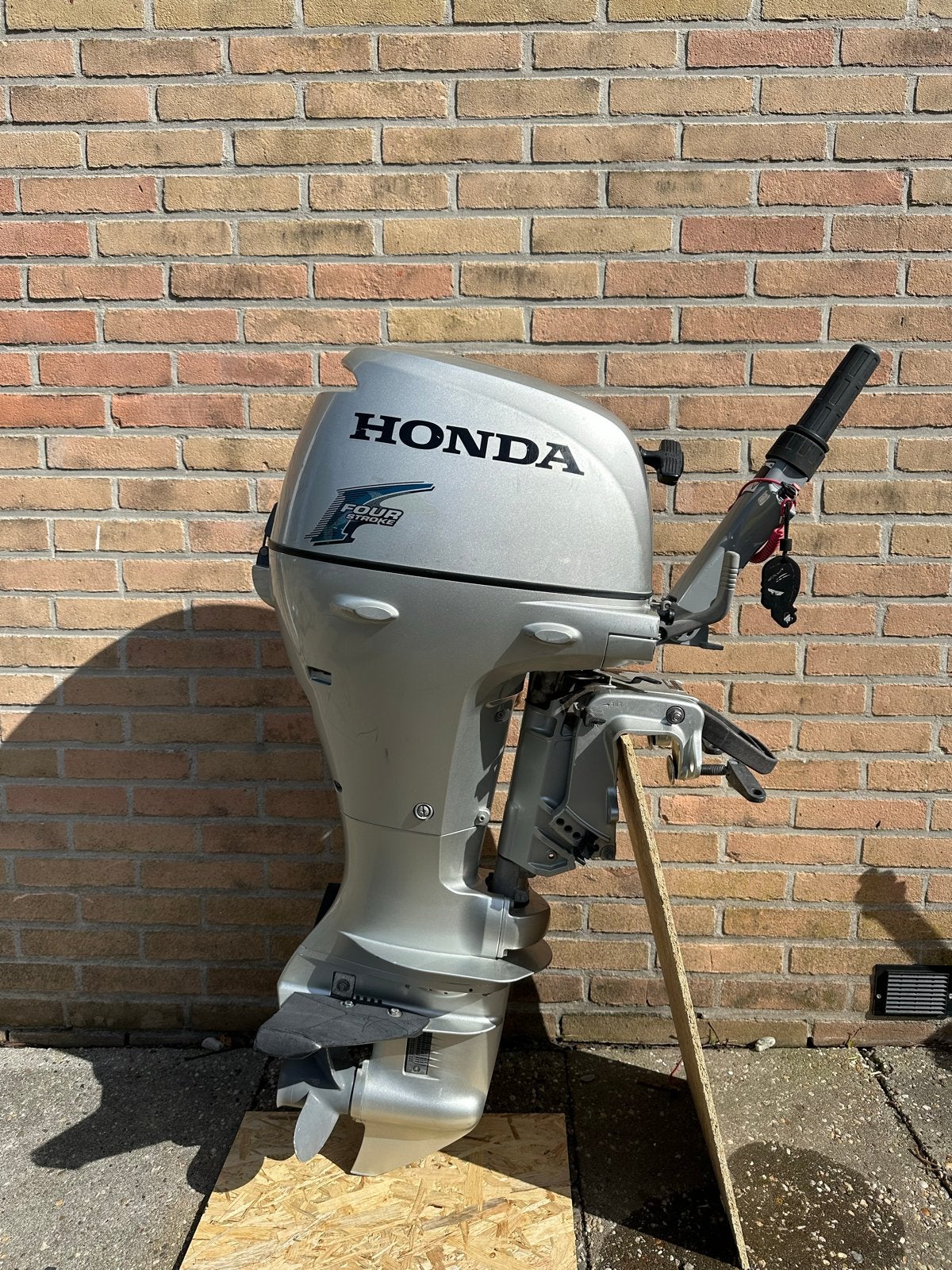 Honda 10 PK buitenboordmotor - 4 takt - 2008 - kortstaart, Watersport en Boten, Ophalen, Gebruikt, 5 tot 10 pk, Viertaktmotor