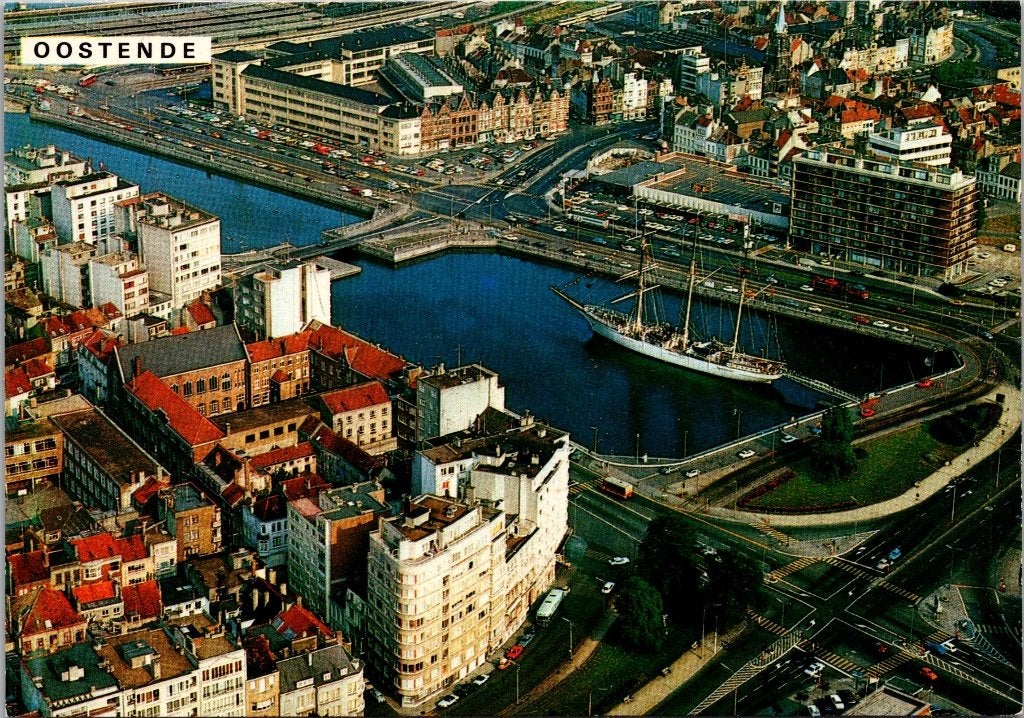 Oostende België - 12 oude postkaarten I, Verzamelen, Ophalen of Verzenden, 1960 tot 1980, Ongelopen, West-Vlaanderen