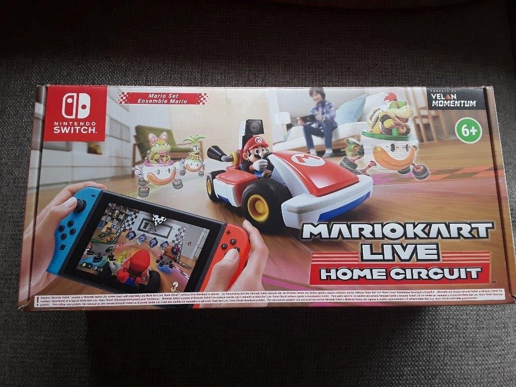 Nintendo Switch Game Mario Kart Live Home Circuit Mario Set, Racen en Vliegen, Ophalen of Verzenden, Zo goed als nieuw, 3 spelers of meer