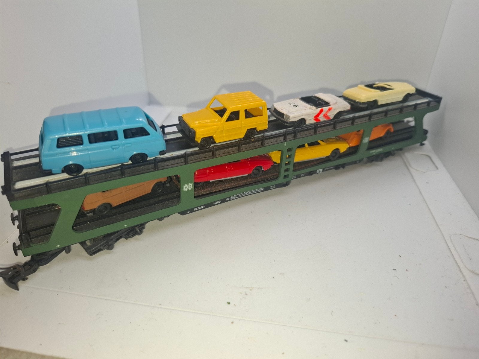 marklin autotransport in ho, Wisselstroom, Gebruikt, Wagon, Ophalen of Verzenden
